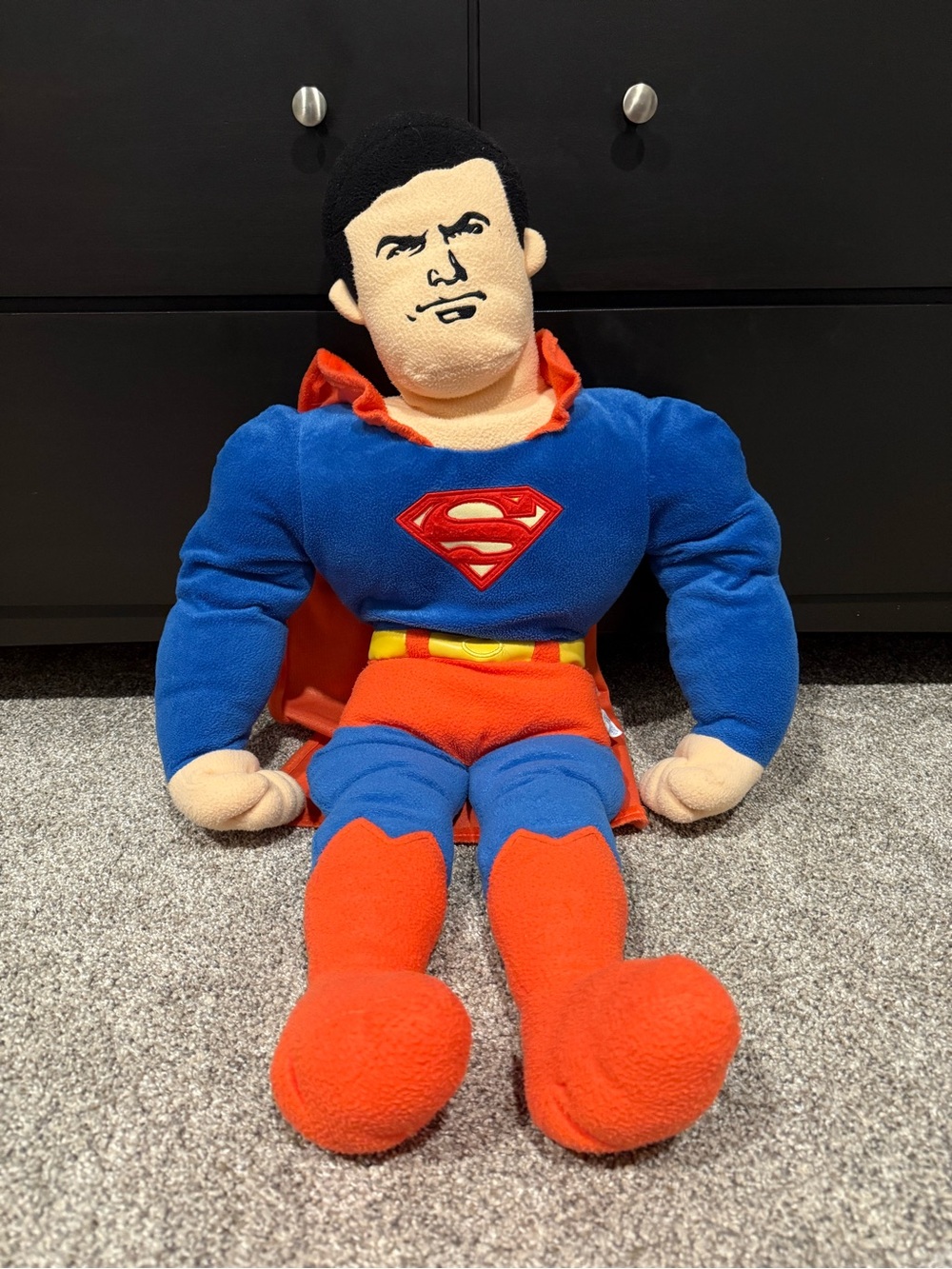 Vintage DC Comics Large 33” Superman Superhero Plush
